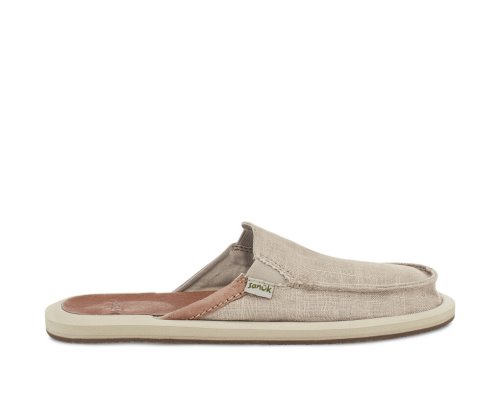 Chaussures Sanuk You Got My Back Hemp Slipper Femme - Beige ULZBNQ637